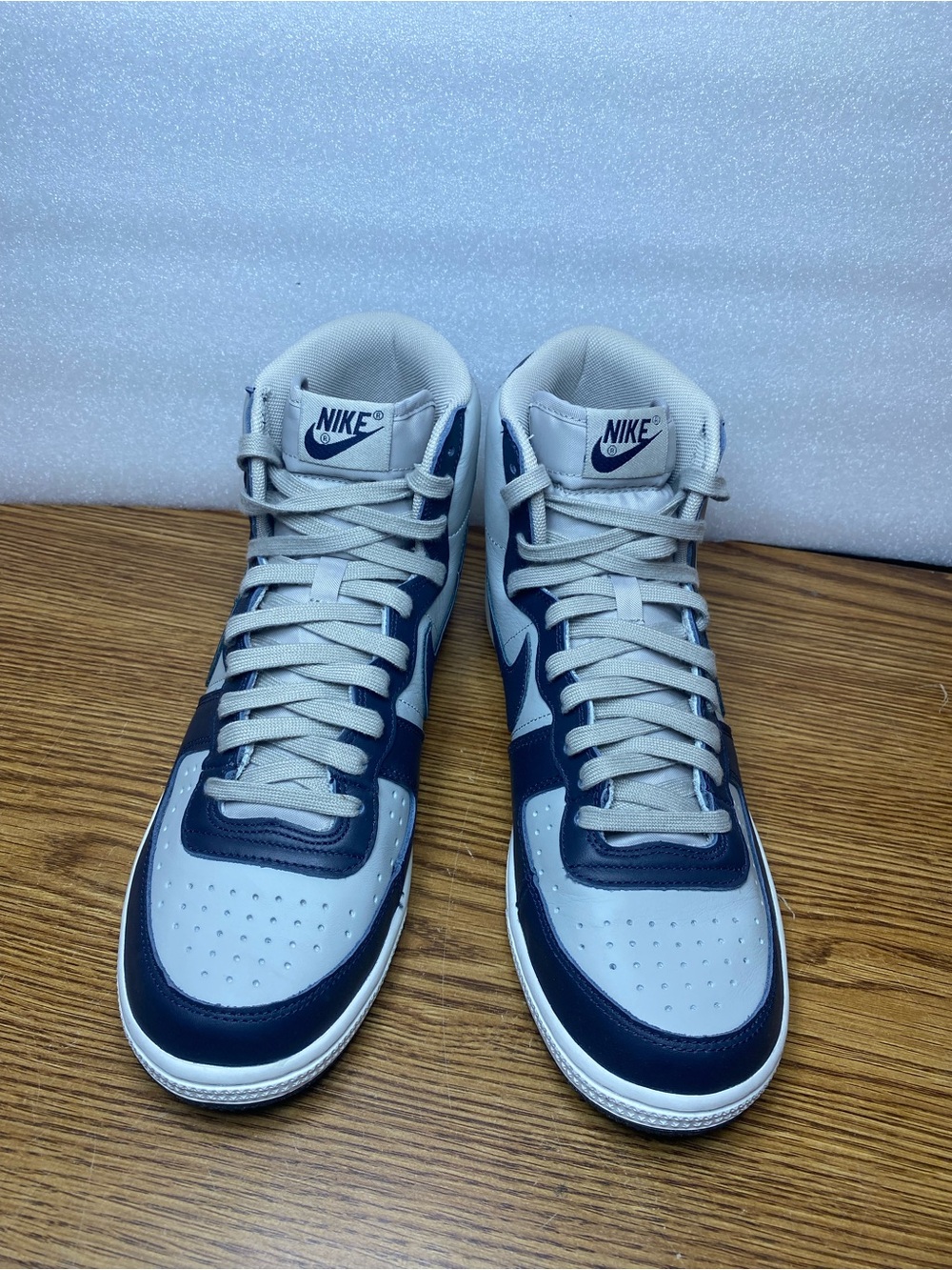 Nike Terminator High Georgetown Granite Dark Obsidian Sneaker Shoe Mens Size 9.5